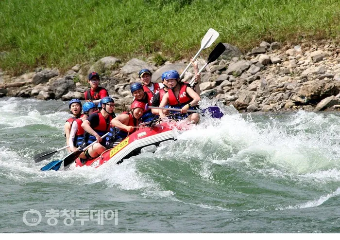 남한강 래프팅(단양)