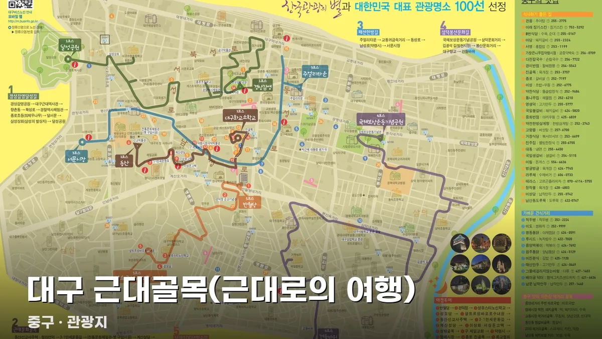 대구 근대골목(근대로의 여행)